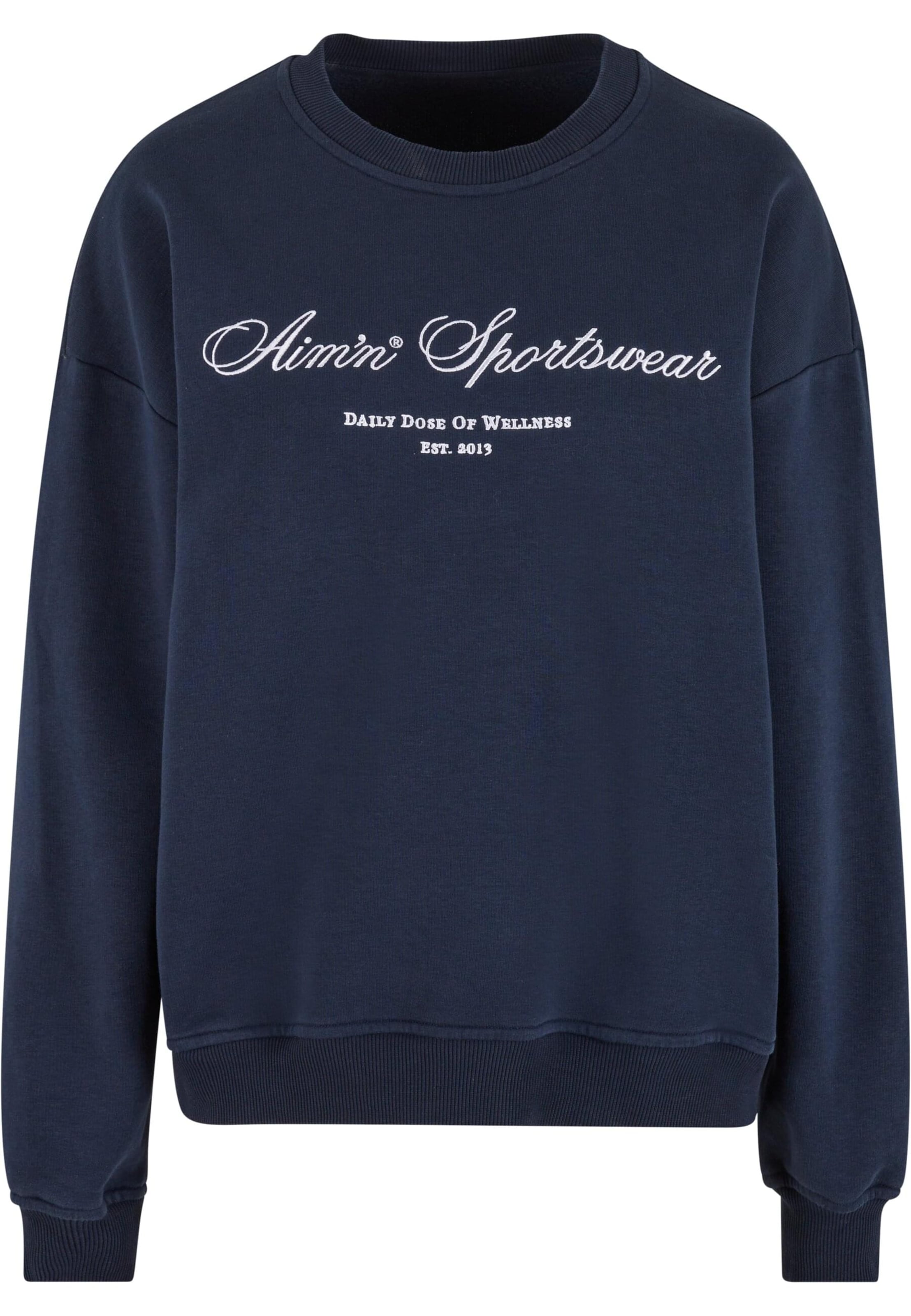 Aim'n Sweatshirt i blå: forside