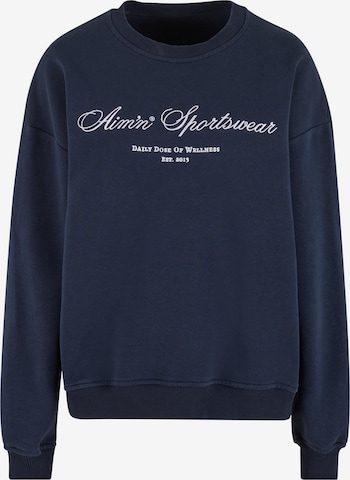 Aim'n Sweatshirt in Blue: front