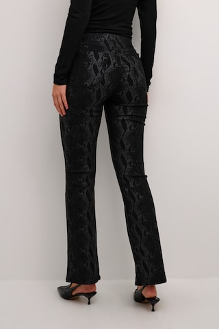 Kaffe Flared Leggings in Zwart