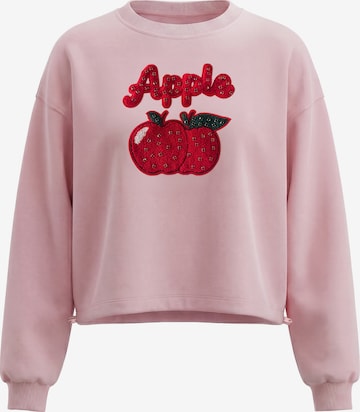 MYMO - Sweatshirt em rosa: frente