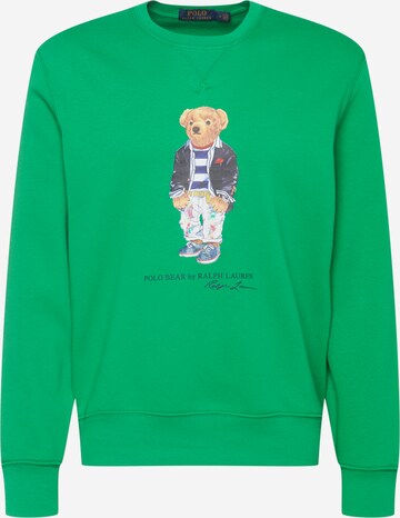 Polo Ralph Lauren Sweatshirt in Grün: predná strana