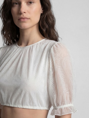 Blouse folklorique SPIETH & WENSKY en blanc