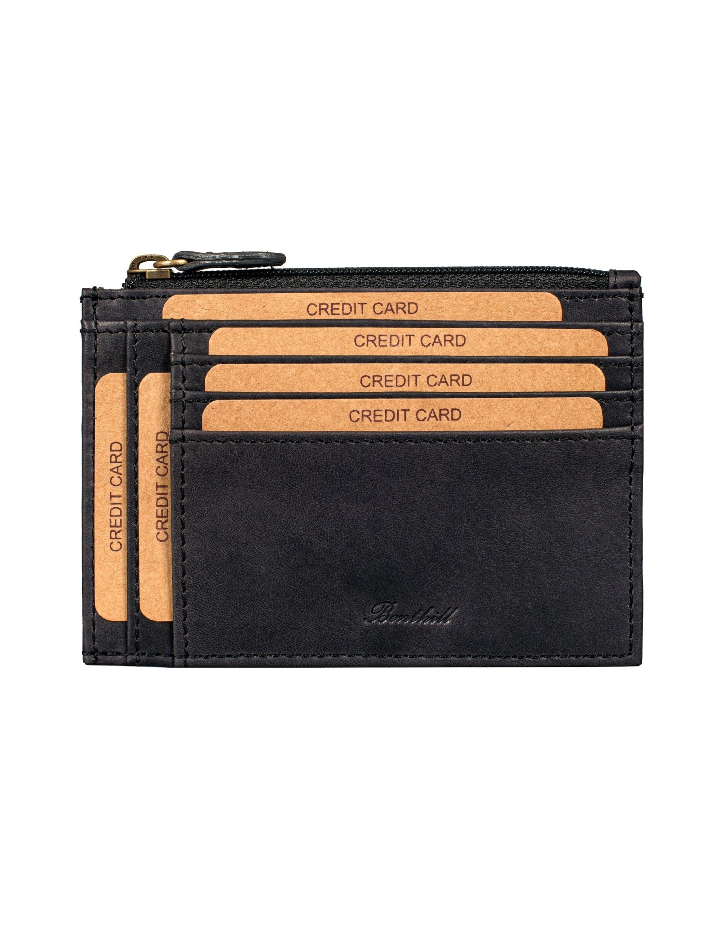 Benthill Wallet 'Kreditkartenetui' in Black: front