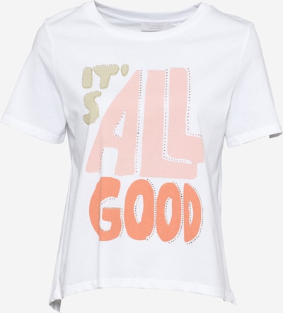 Rich & Royal Shirt 'It's All Good' in Beige / Coral / Dusky pink / White, Item view