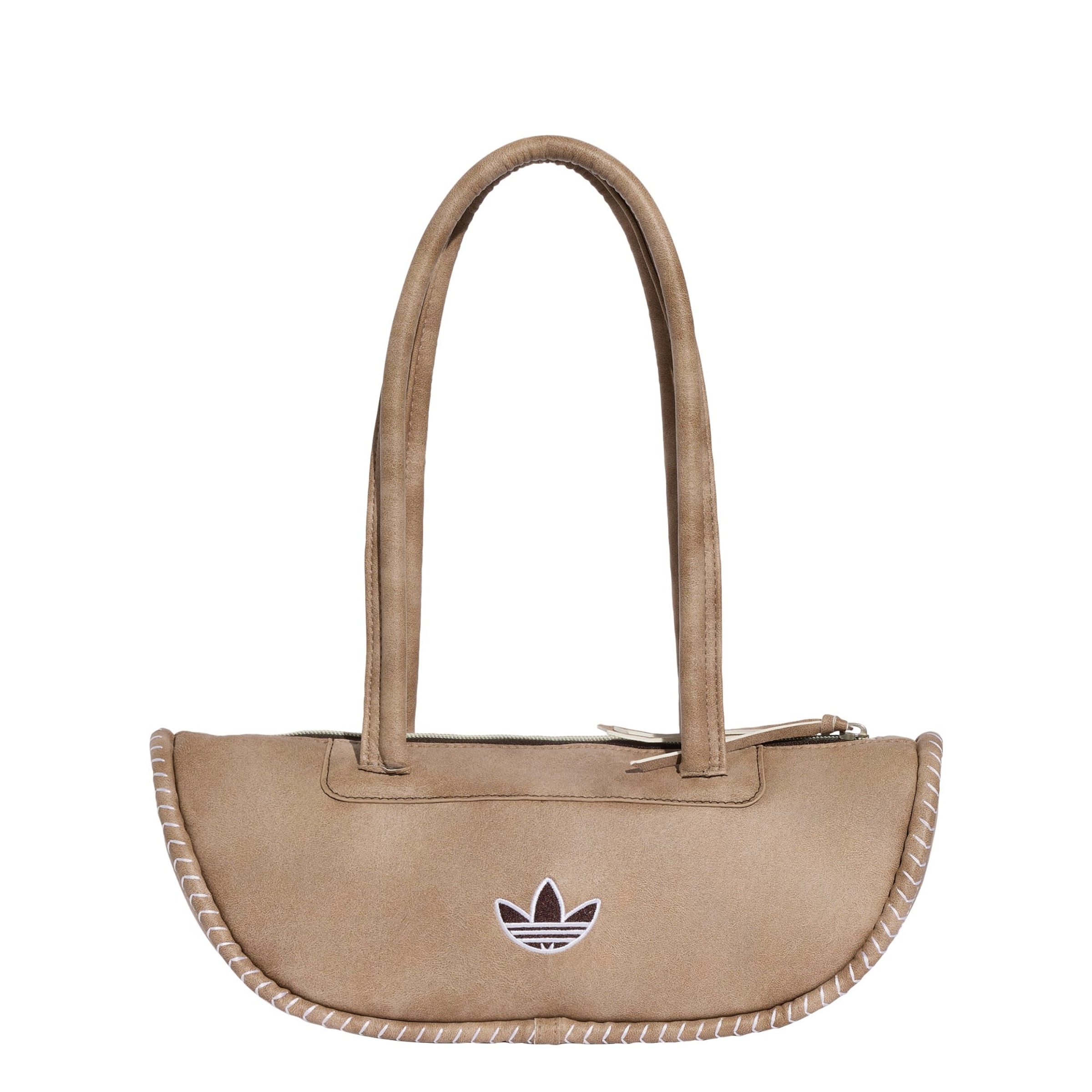 ADIDAS ORIGINALS - Bolso de mano en marrón: frente