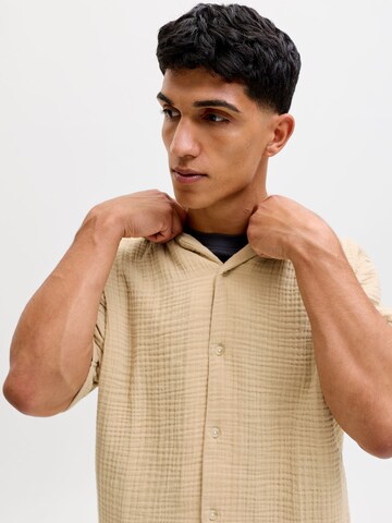 aprel Comfort Fit Skjorte i beige