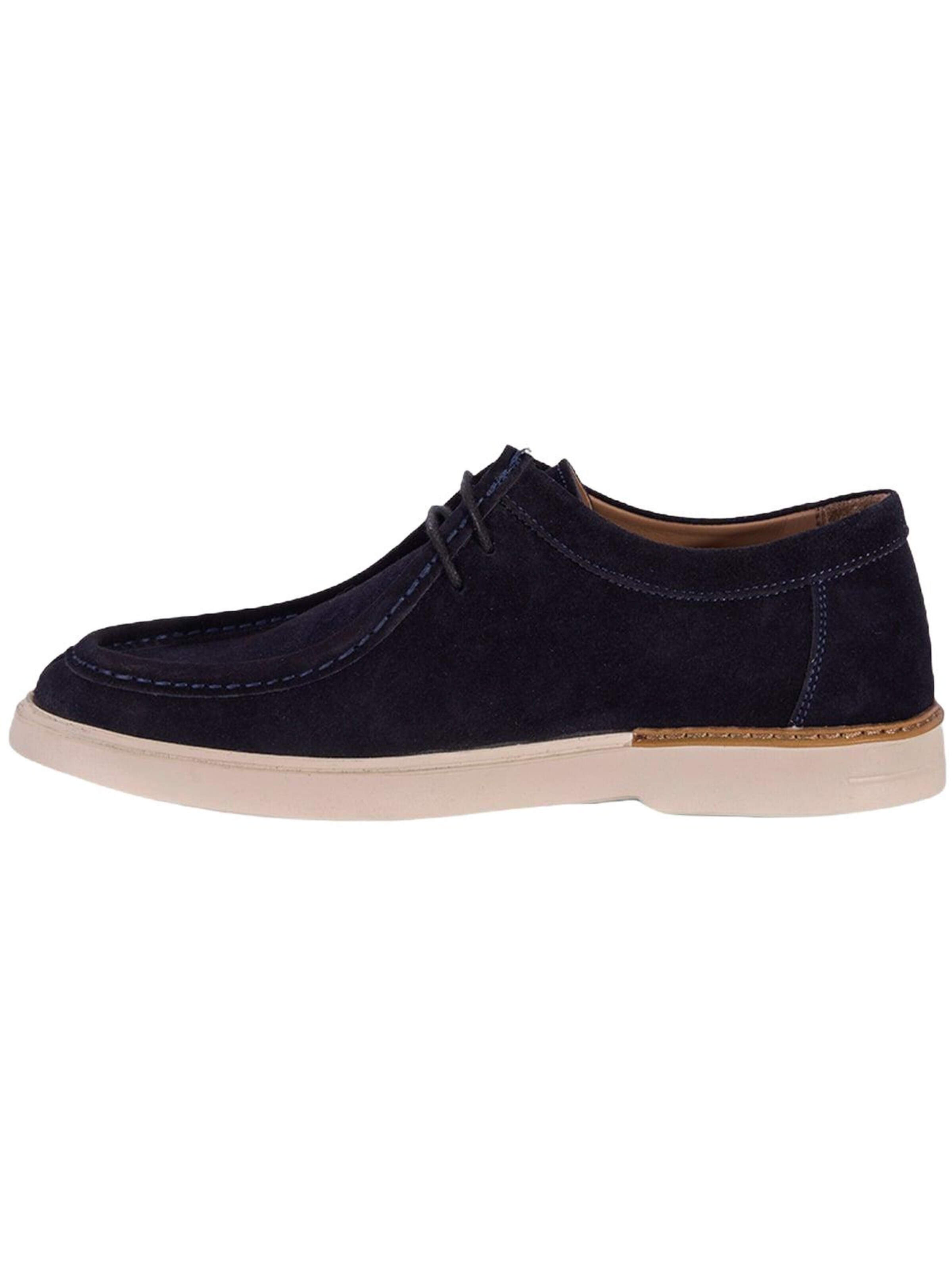 Chaussure à lacets 'DESA Herren-Schnürschuhe aus Wildleder' Desa en bleu