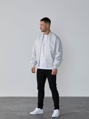 DAN FOX APPAREL Between-Season Jacket 'Kalle' in Grey