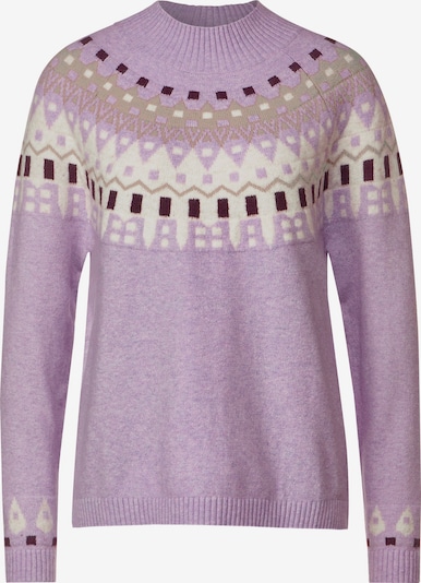 STREET ONE Sweater in mottled purple / Mixed colors, Item view