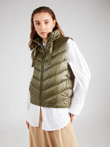 BOSS Bodywarmer 'C_Palassiny' in Groen: voorkant