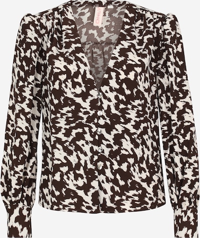 Only Petite Bluza 'ONLCATYTHALIA' u tamno smeđa / bijela, Pregled proizvoda