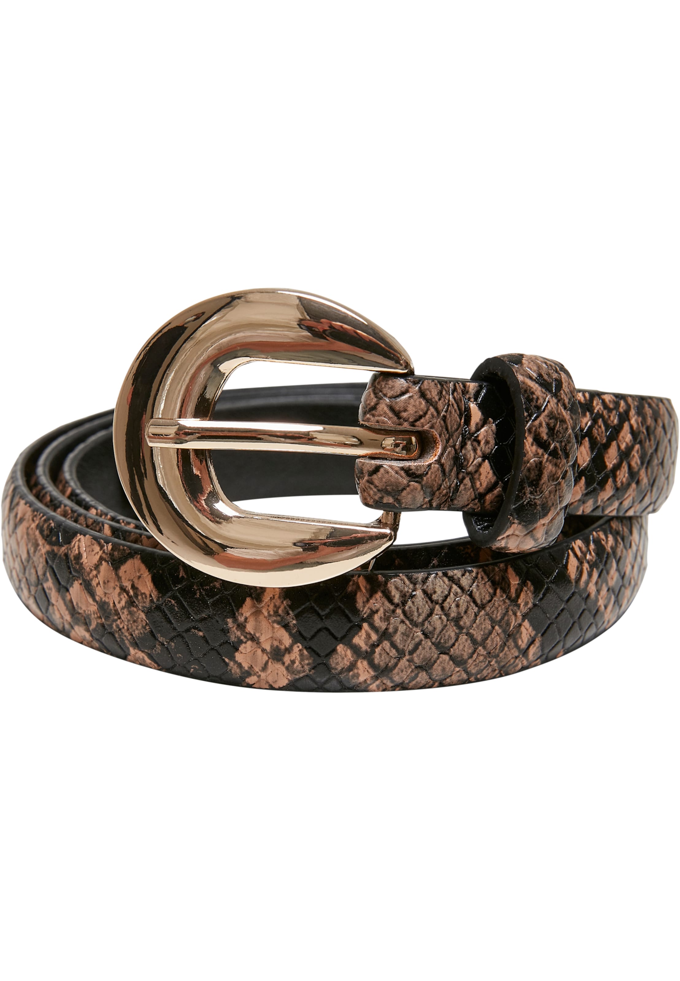 Ceinture Urban Classics en beige : devant
