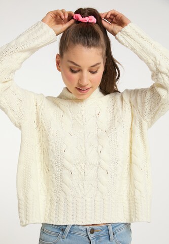 MYMO Pullover in Weiß