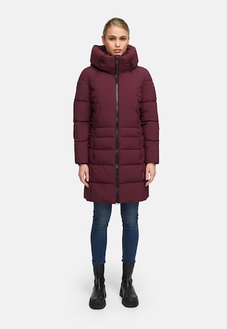 Manteau d’hiver 'Mondnebel XIV' NAVAHOO en rouge