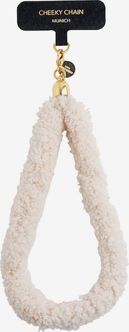 Cheeky Chain Munich Smartphone Case 'Teddy' in Beige: front