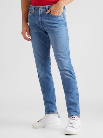 Slimfit Jeans de la LEVI'S pe albastru: față