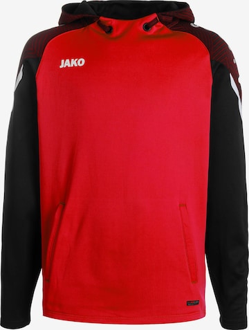 Sweat de sport JAKO en rouge : devant