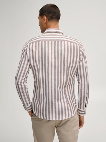 JOOP! Slim Fit Hemd 'Pit' in Braun