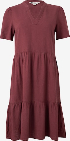 rožinė ONLY Suknelė 'ONLTIRI-GOA': priekis