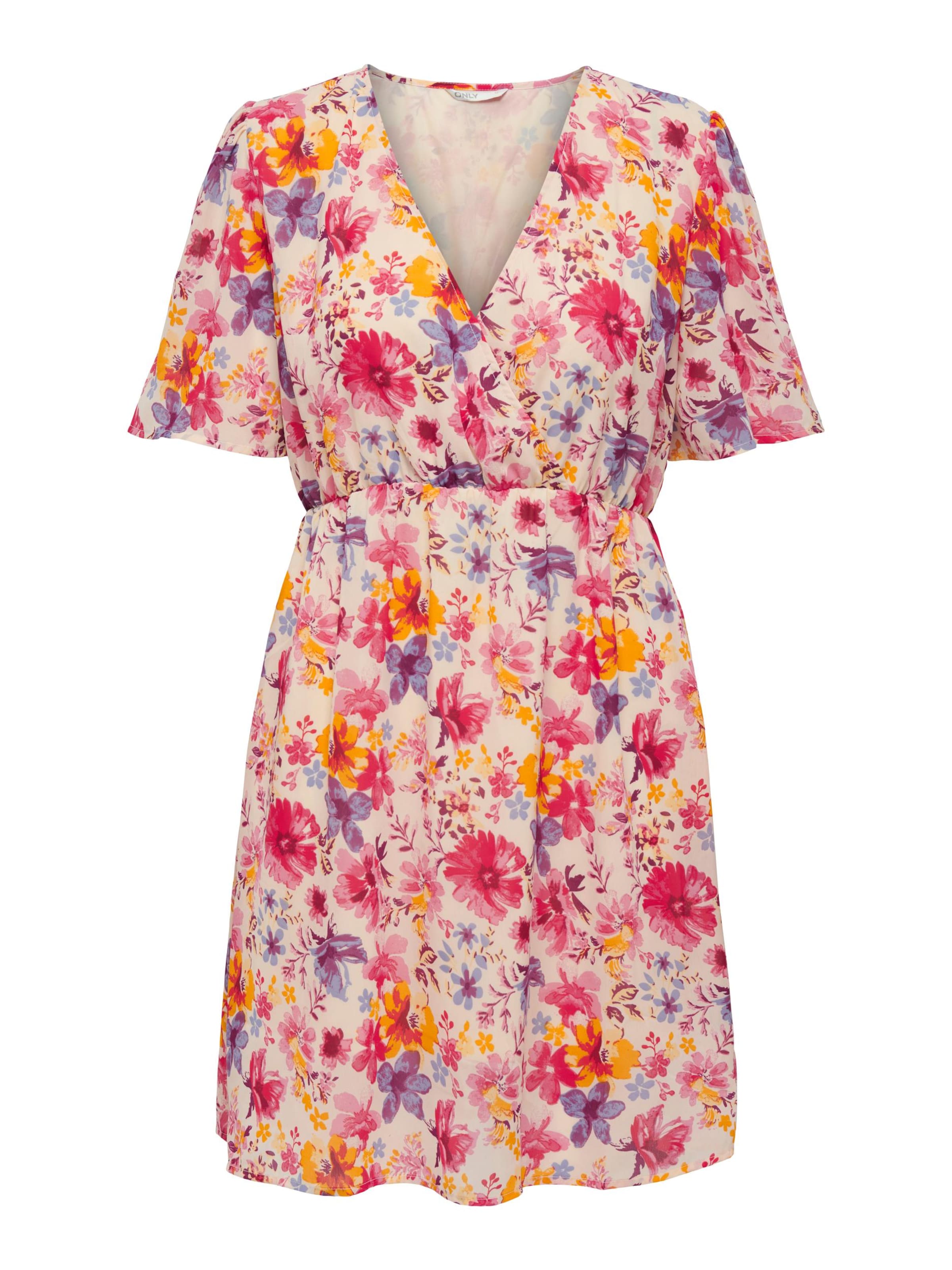 Abito 'Fia' di ONLY in rosa: frontale