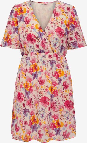 Robe 'Fia' ONLY en rose : devant