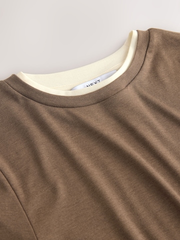 Next T-Shirt in Braun