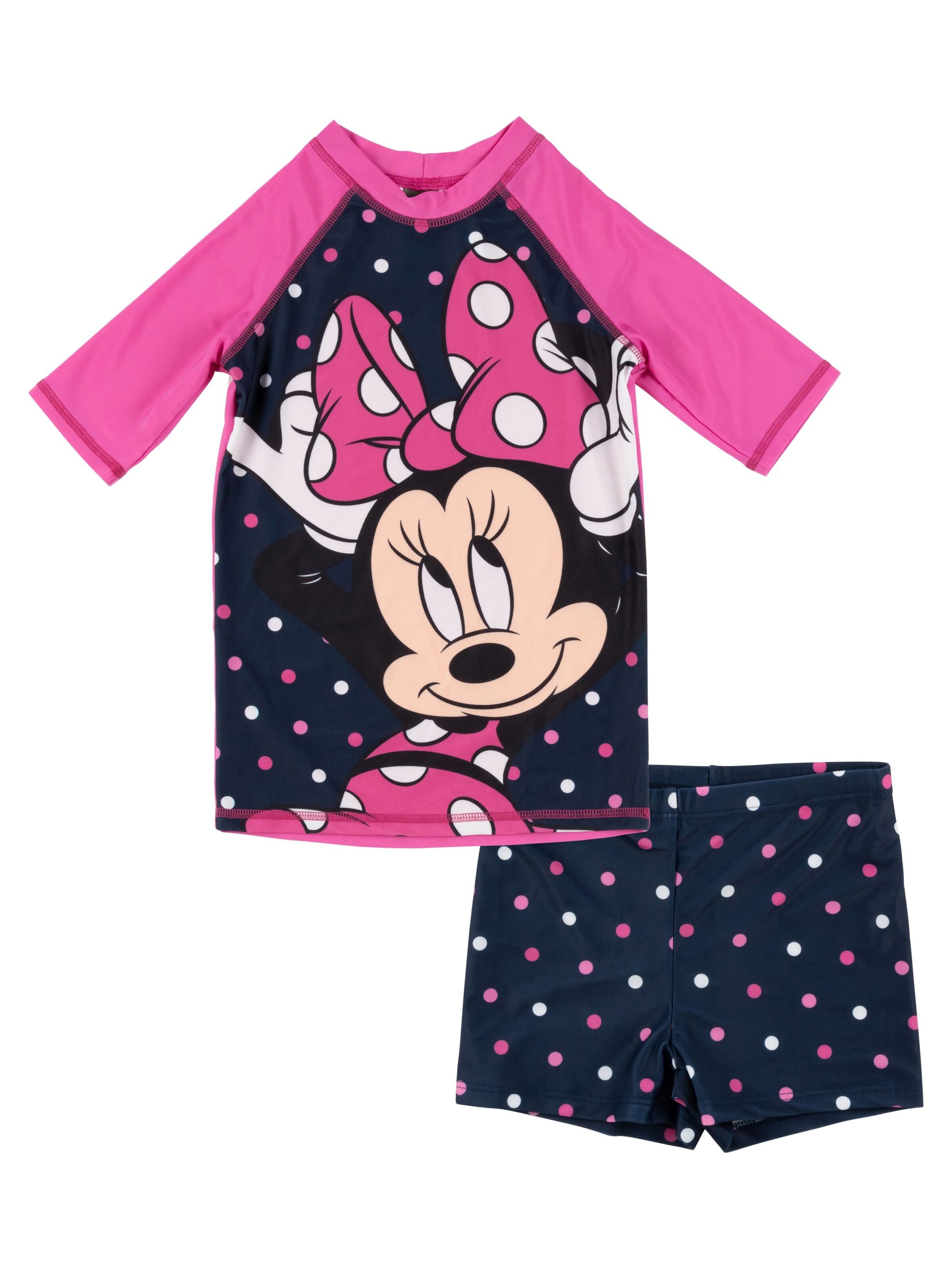 Disney Minnie Mouse Sports swimwear 'UV-Schutz 30' in Blue: front