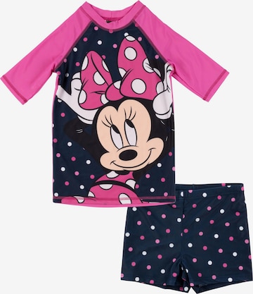 Disney Minnie Mouse Sportbademode 'UV-Schutz 30' in Blau: Vorderseite