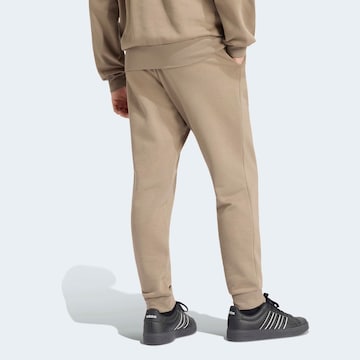 ADIDAS SPORTSWEAR Tapered Sporthose 'Essentials' in Braun