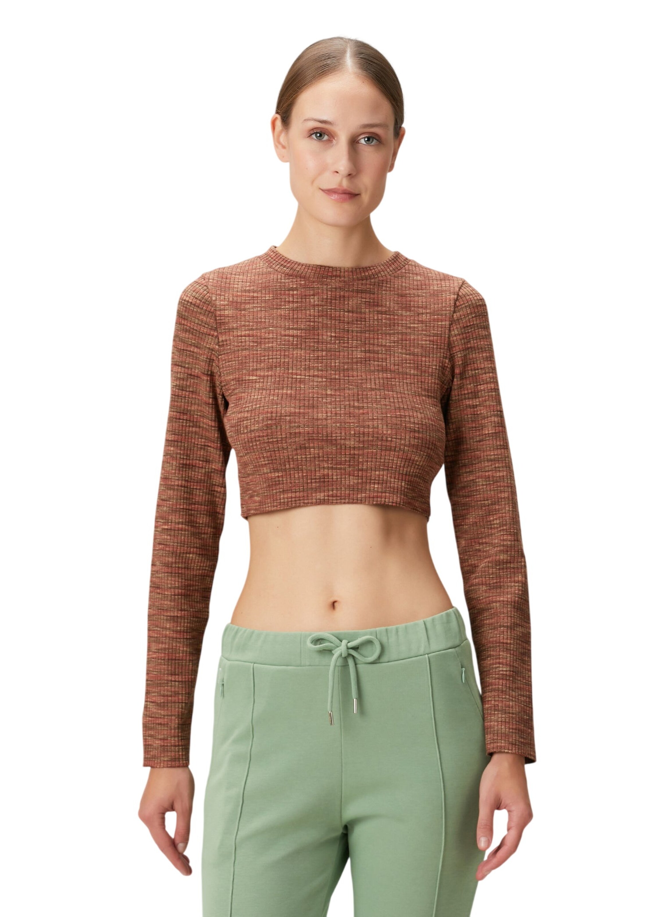 BASSIGUE Pullover in Braun: Vorderseite