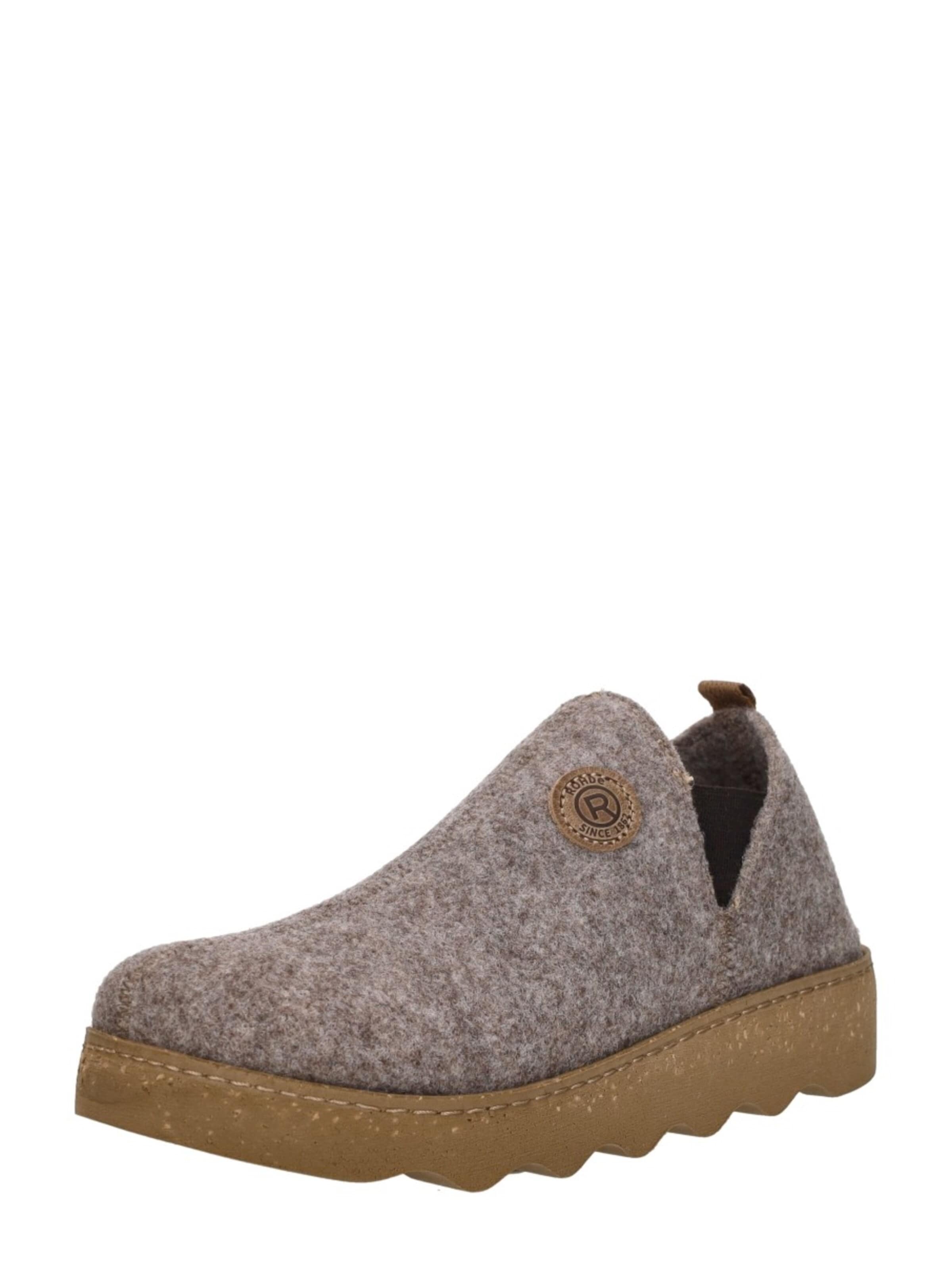 Chaussure basse 'Pantoffels Dicht' ROHDE en gris