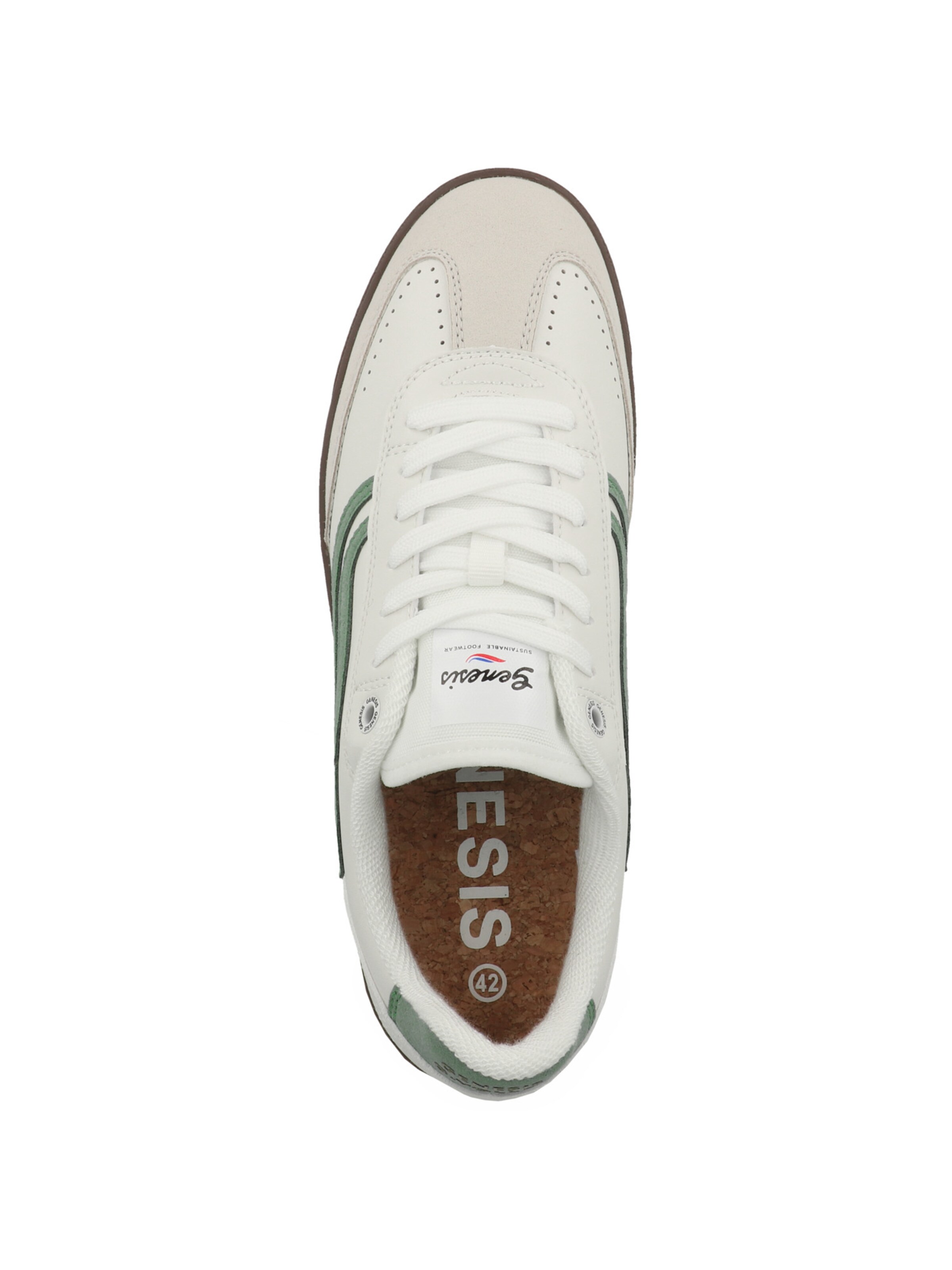 GENESIS - Sapatilhas baixas ' G-Volley Sugar Corn ' em branco