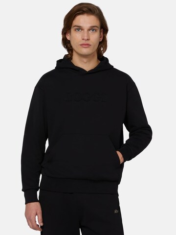 Boggi Milano - Sudadera en negro: frente