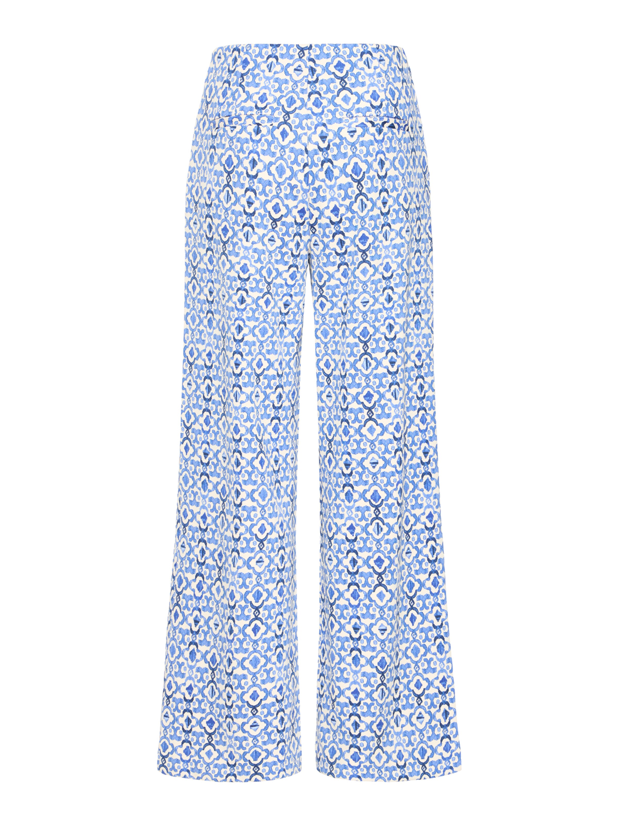 ICHI Regularen Hlače 'IHKATE' | modra barva