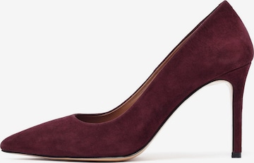 Escarpins Derimod en rouge : devant