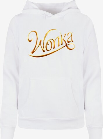 ABSOLUTE CULT Sweatshirt 'Wonka' in Weiß: predná strana