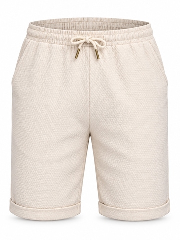 regular Pantaloni sportivi di Ombre in bianco: frontale