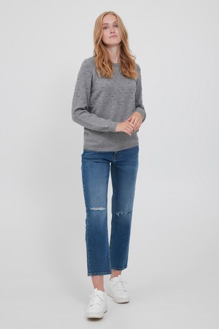 b.young Sweater 'BYNONINA DOT JUMPER' in Grey