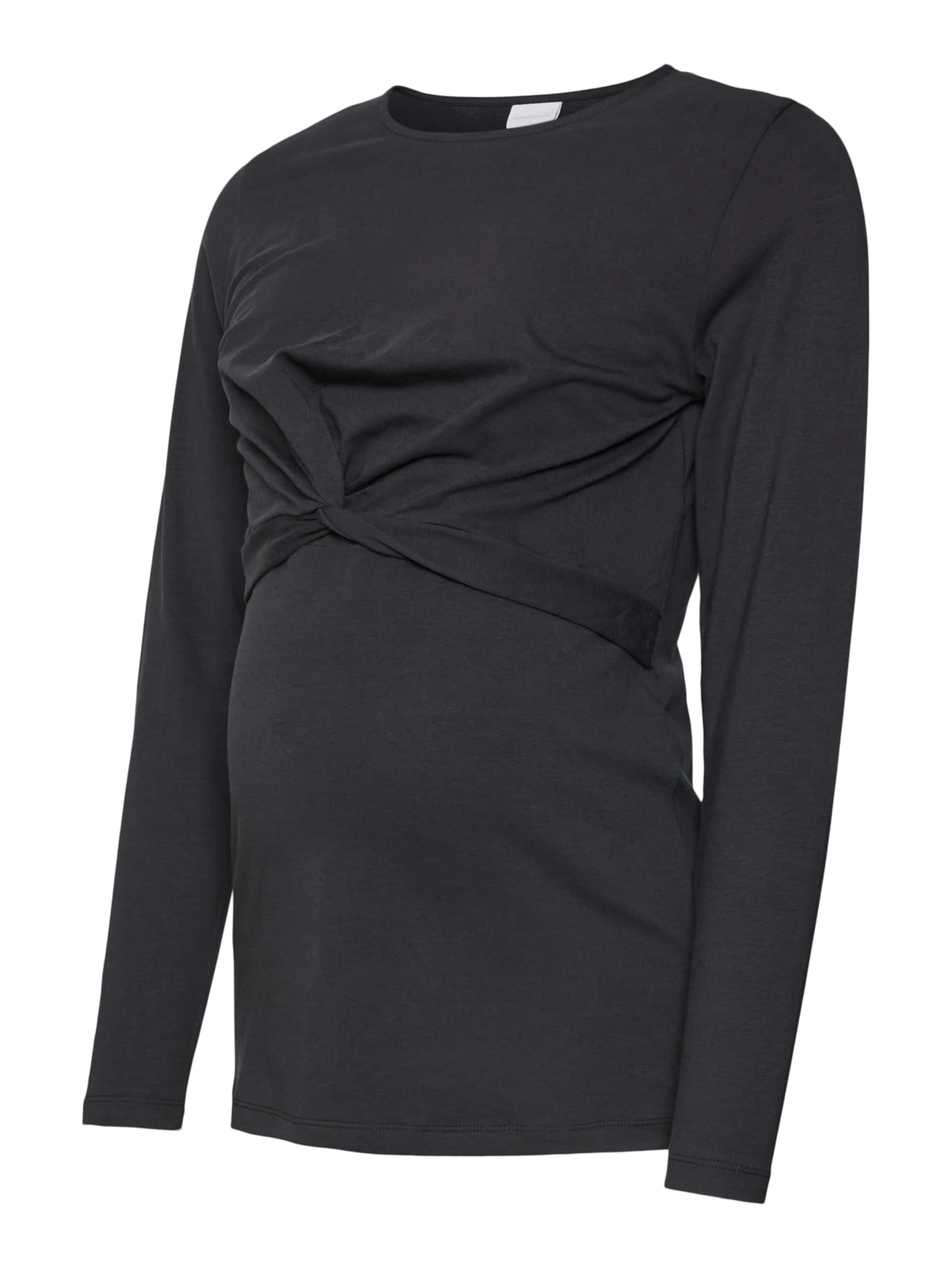 MAMALICIOUS Shirt 'MLEva June' in Black: front