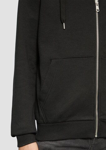 QS Sweatvest in Zwart