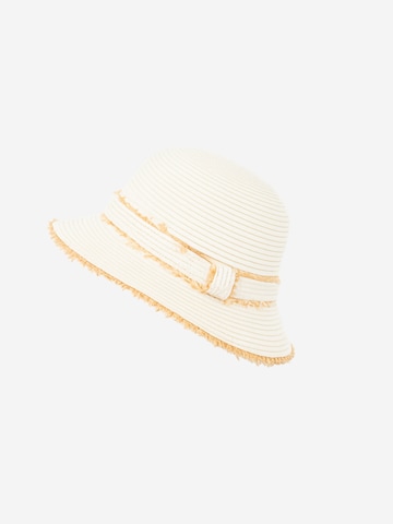 Brise Hat 'Violet' in White: front