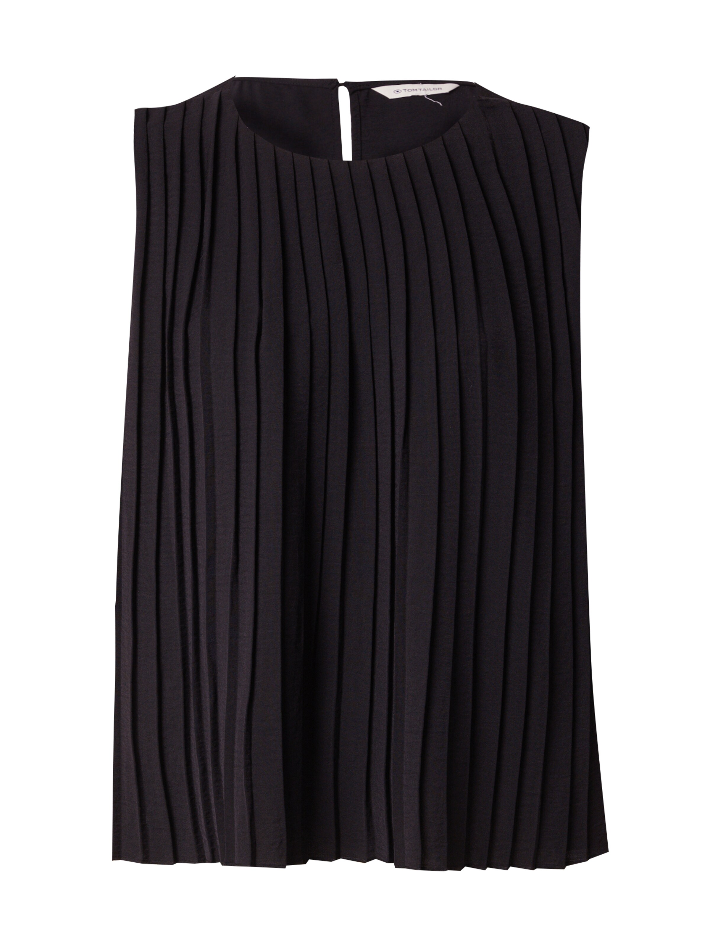 Bluză de la TOM TAILOR pe negru: față