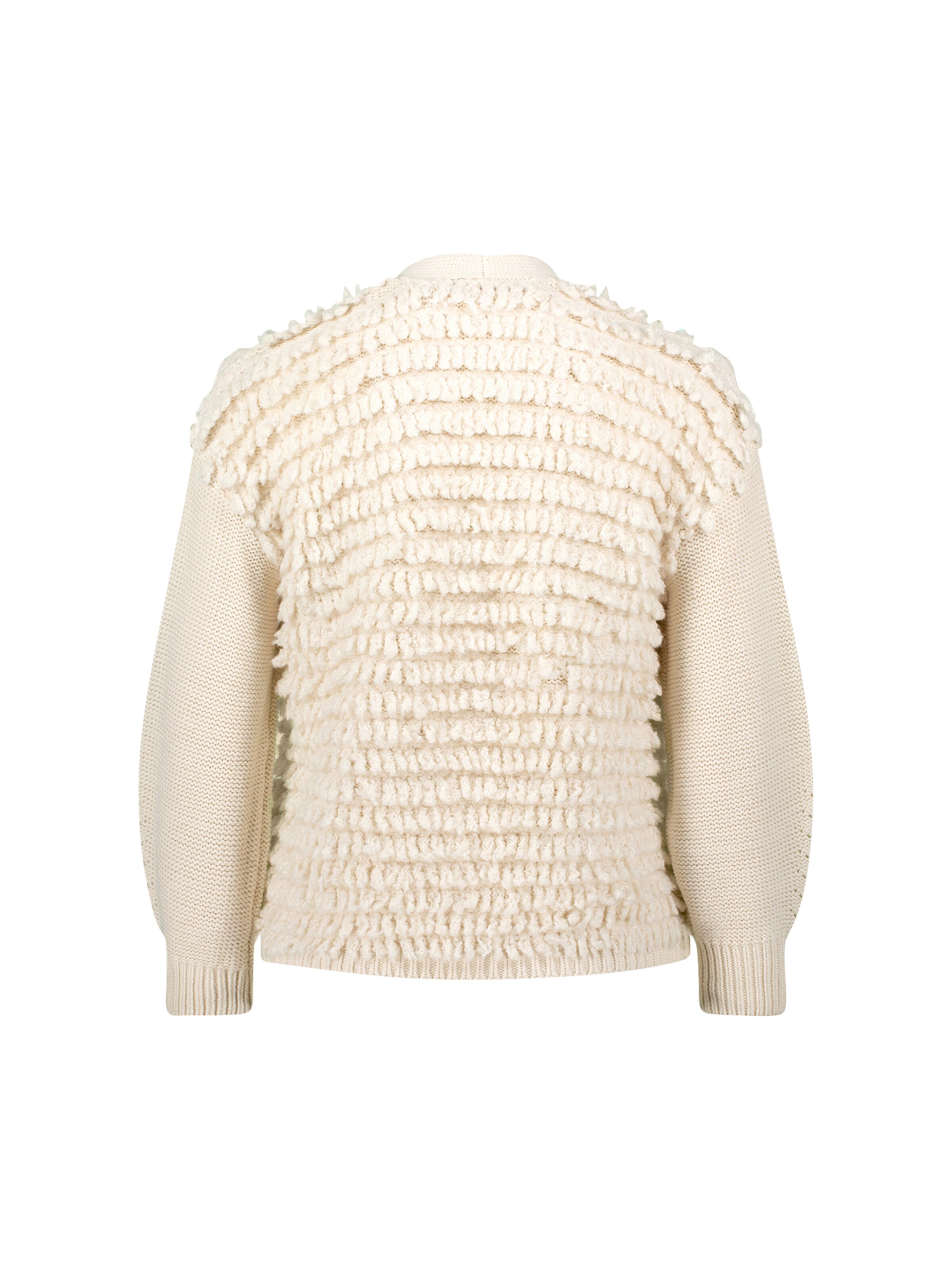 zero Knit cardigan in White