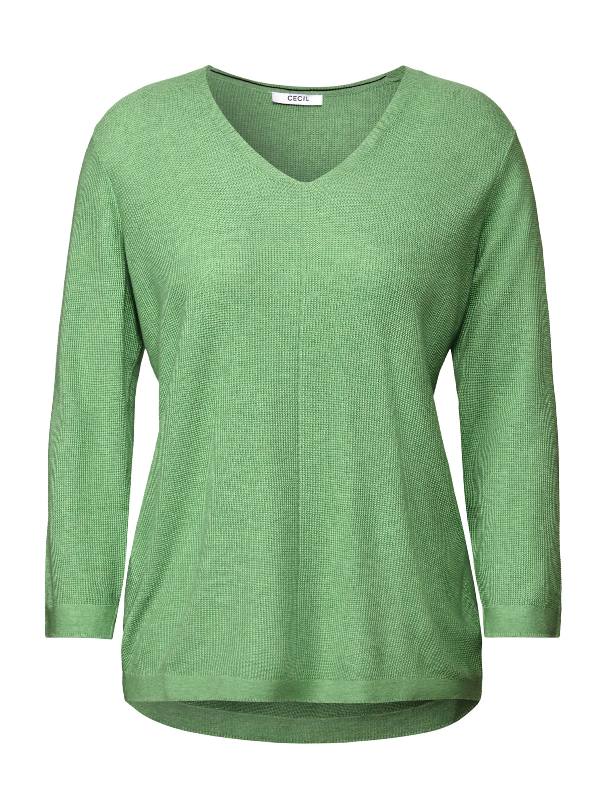 CECIL Sweater in Green: front