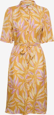 Kaffe Shirt dress 'Safir' in Yellow: front