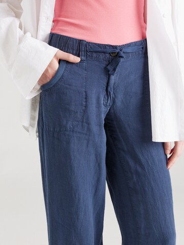 Superdry Wide leg Pants in Blue