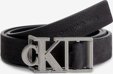 Calvin Klein Jeans Riem in Zwart: voorkant