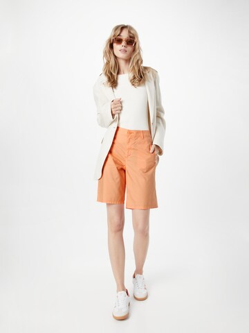 s.Oliver Regular Hose in Orange