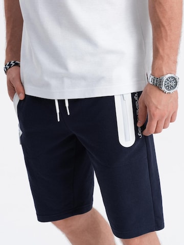 Ombre Regular Sportbroek in Blauw