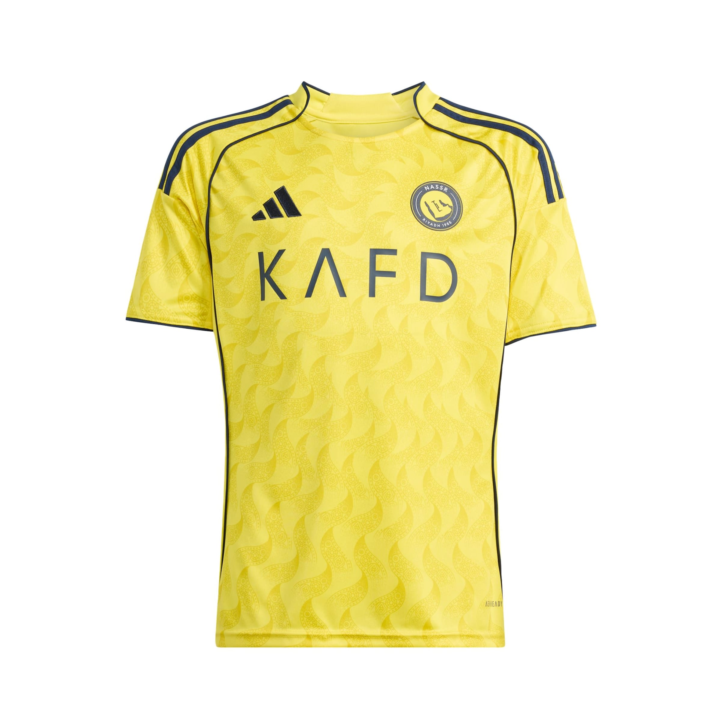 ADIDAS PERFORMANCE Functioneel shirt 'Al Nassr FC 25/26' in Geel: voorkant